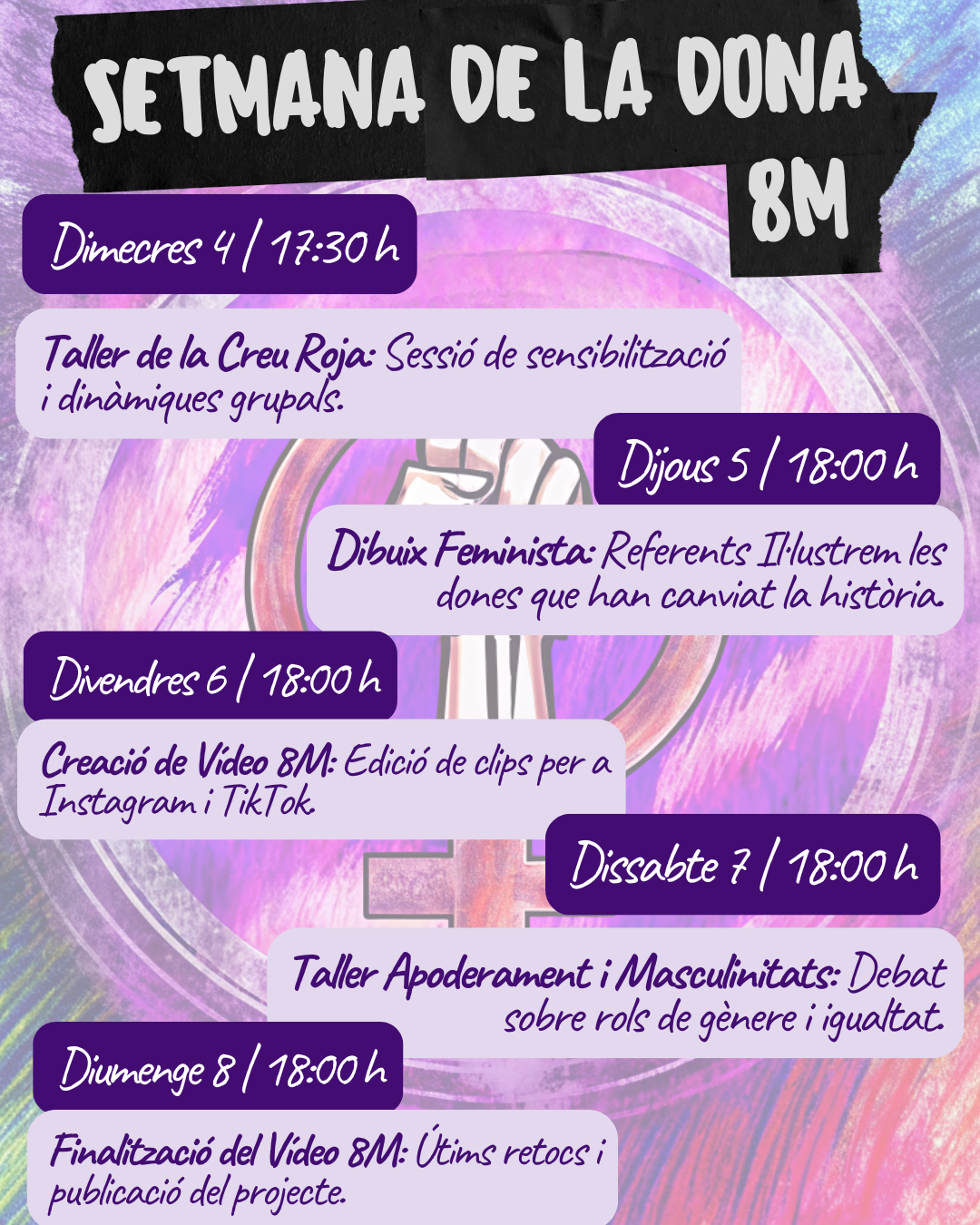 Activitats 8M